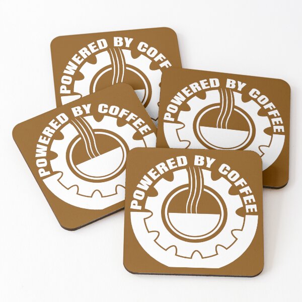 Item preview, Powered by Coffee designed and sold by Giro-design.