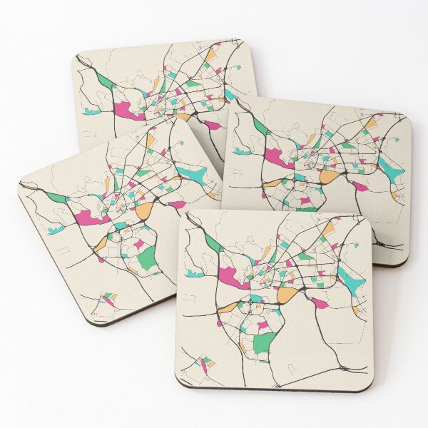 Item preview, Bratislava, Slovakia Street Map designed and sold by A Deniz Akerman.