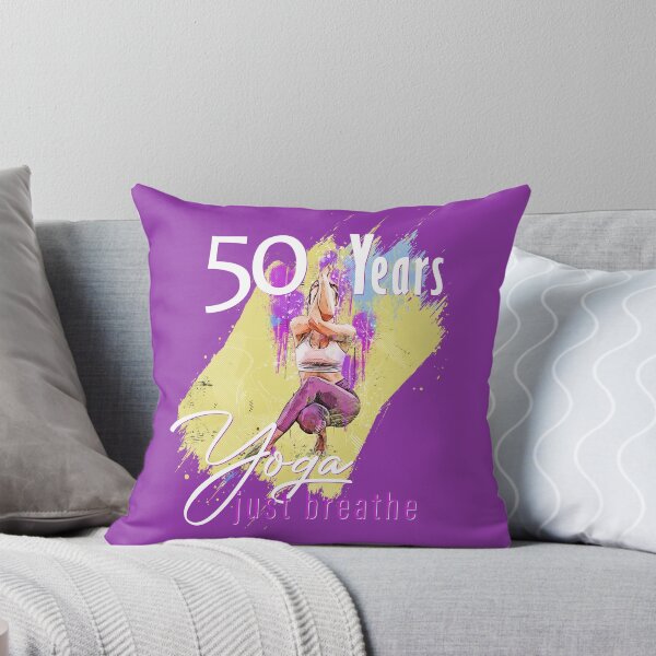 Item preview, Yoga, 50 years birthday, Woman designed and sold by JIGGO.