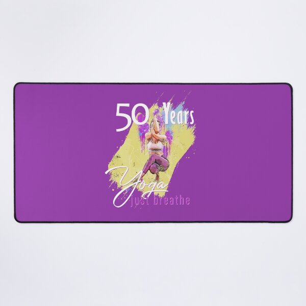 Item preview, Yoga, 50 years birthday, Woman designed and sold by JIGGO.