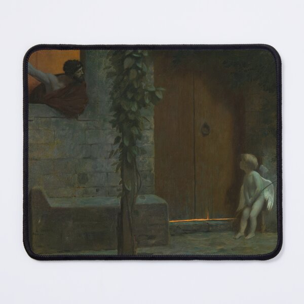Item preview, Cupid at the door in a rainstorm designed and sold by ClassicalGreece.
