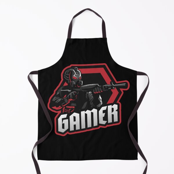 Item preview, Gamer with Armed Masked Character designed and sold by PRIVARSHU.