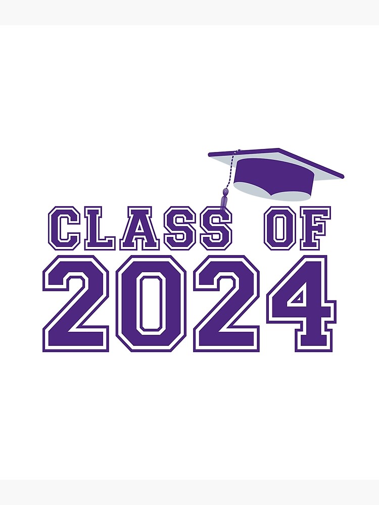 "Class Of 2024 High School Graduation" Poster by InnovateOdyssey