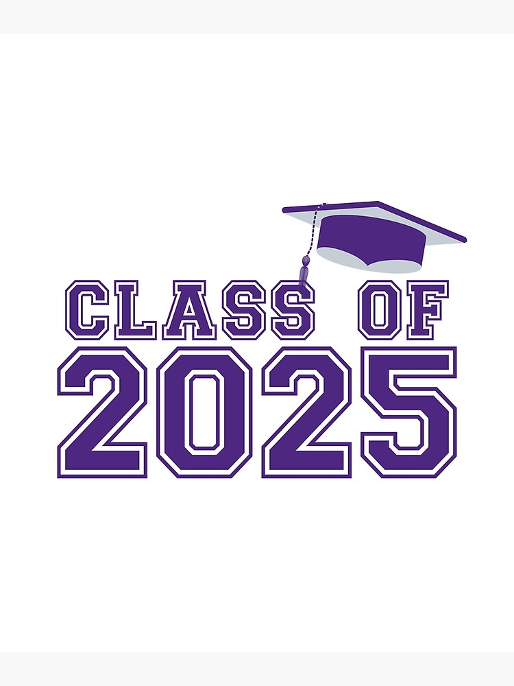 class-of-2025-high-school-graduation-poster-for-sale-by