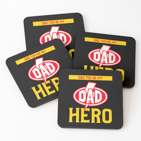 Item preview, DAD YOU'RE MY HERO, FATHERS DAY, SUPER DAD, DORKY FATHERS DAY GIFT,  designed and sold by R B Chrystal.