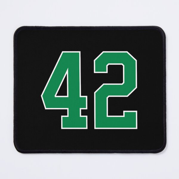 Item preview, 42 number, green lucky sports forty two designed and sold by ArtIsParty.