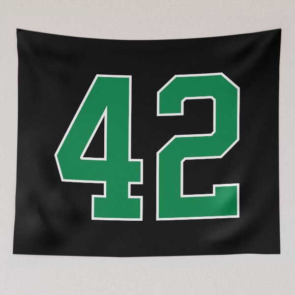 Item preview, 42 number, green lucky sports forty two designed and sold by ArtIsParty.