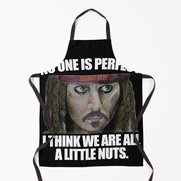 Item preview, Johnny Depp, No one is perfect I think we are all a little nuts. designed and sold by Arab Fashion.