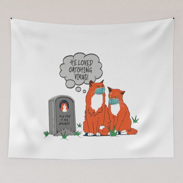 Item preview, Meow the Brave designed and sold by Kay Kotz.