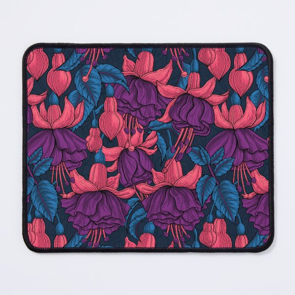 Item preview, Fuchsia on dark blue designed and sold by Katerina Mitkova Kirilova.