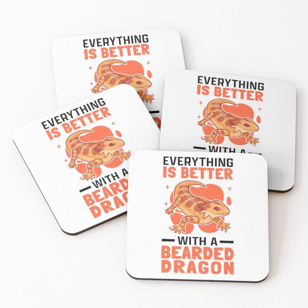 Item preview, Everything is better with bearded dragons bearded dragon designed and sold by madgrfx.