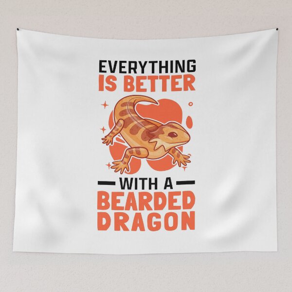Item preview, Everything is better with bearded dragons bearded dragon designed and sold by madgrfx.