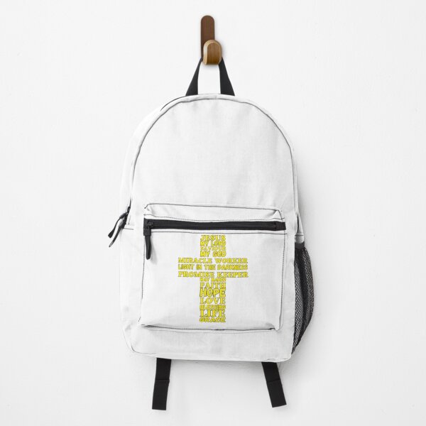 Item preview, Cross of words about Jesus Christ - Golden yellow text designed and sold by AnnaBBS.