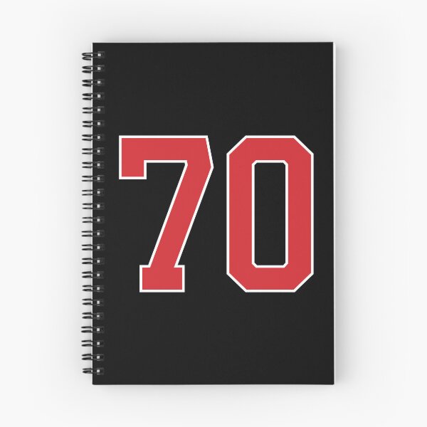 Item preview, Sports Number 70, red black color lucky sport seventy designed and sold by ArtIsParty.