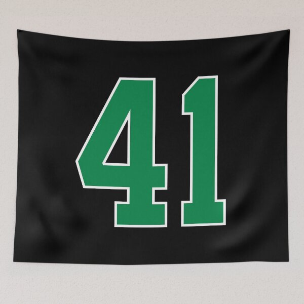 Item preview, 41 number, green lucky sports forty one designed and sold by ArtIsParty.