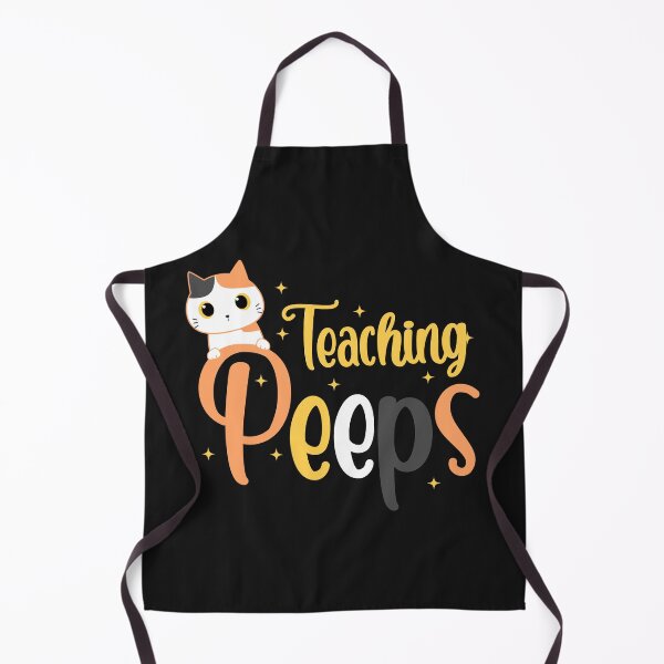 Item preview, Cute Teaching my favorite peeps funny Cats designed and sold by wewmeprints.