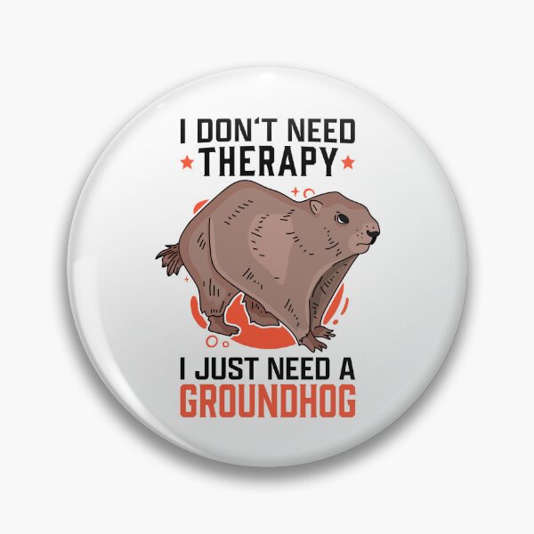 Item preview, groundhog no therapy ground squirrel munggen designed and sold by madgrfx.