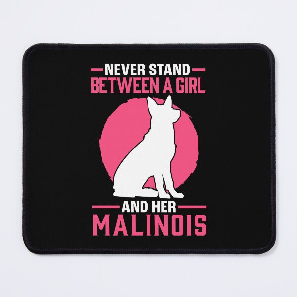 Item preview, Girl with Malinois Belgian Shepherd Dog designed and sold by madgrfx.