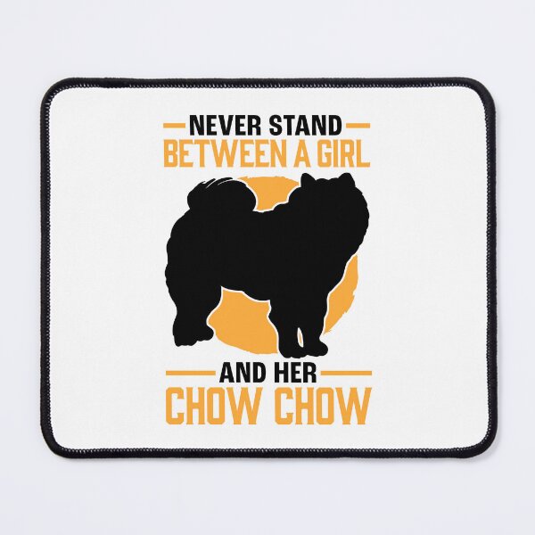 Item preview, Girl with chow chow chinese lion dog designed and sold by madgrfx.