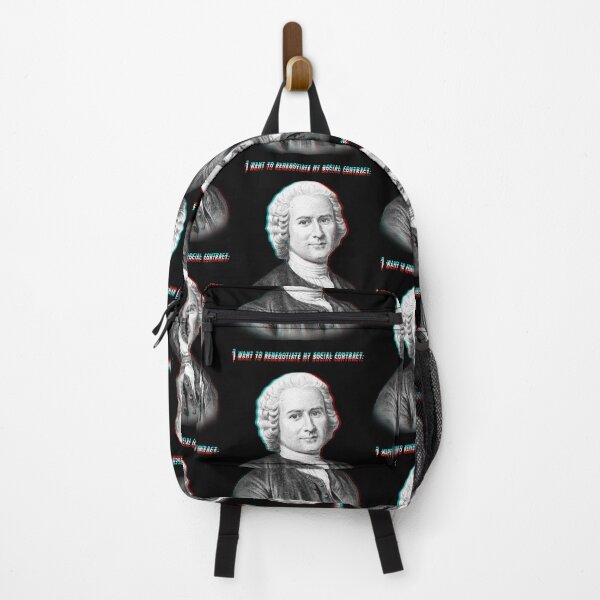 Item preview, Rousseau: I want to renegotiate my social contract designed and sold by Blacklinesw9.