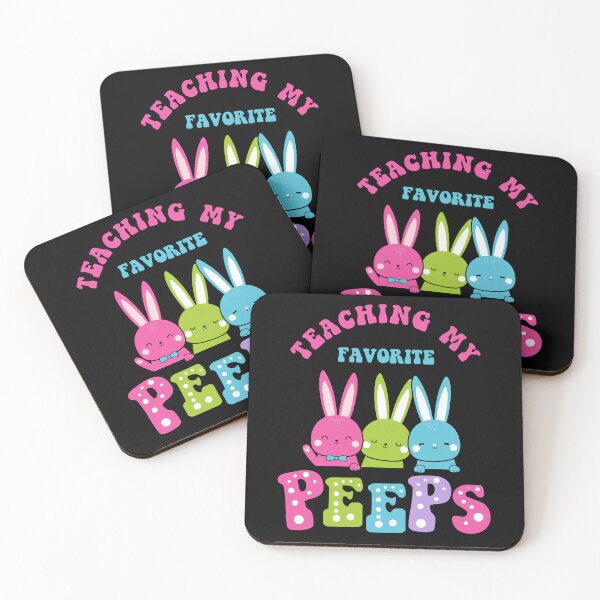 Item preview, Cute Teaching my favorite peeps funny bunnies designed and sold by wewmeprints.