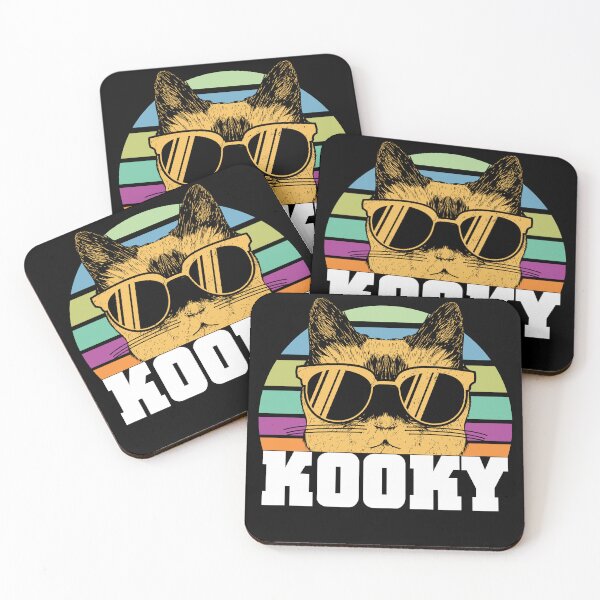 Item preview, Cat Lover Funny Cats Kooky Cat Wearing Sunglasses designed and sold by CharJens.