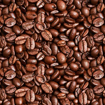 Artwork thumbnail, Coffee Beans Pattern by Rzera-