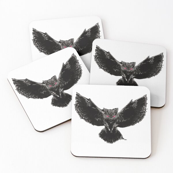 Item preview, Black owl designed and sold by Gagilix.