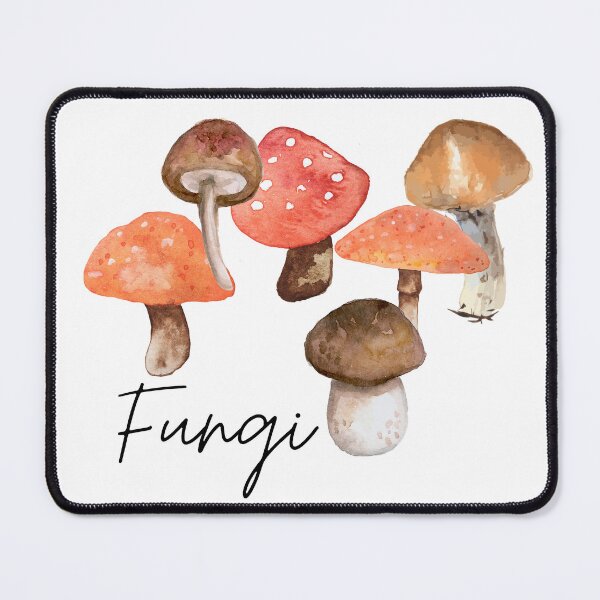 Item preview, Fungi Mushrooms watercolor  designed and sold by shanesil.
