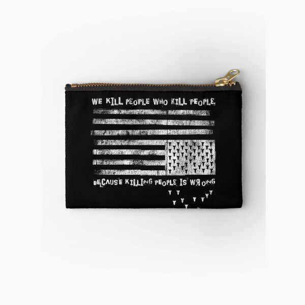 Item preview, We Kill People Who Kill People Because Killing People is Wrong designed and sold by f22design.