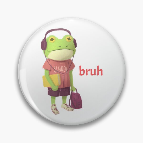 Item preview, School Frog. Bruh designed and sold by art-fox.
