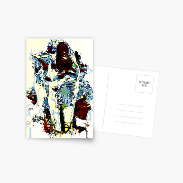 Shattered Kitten Postcard