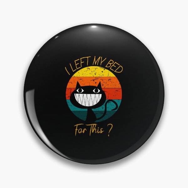 Item preview, Funny-Vintage-Black-Cat-I-Left-My-Bed-For-This designed and sold by DonmedPro1.
