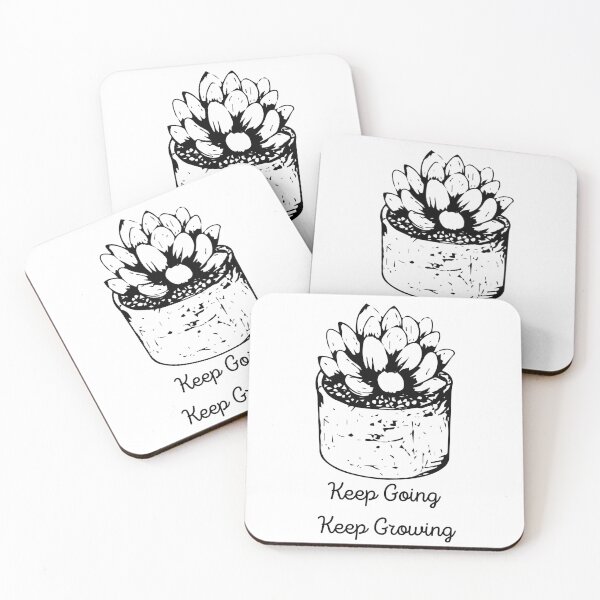 Item preview, Cactus keep going keep growing designed and sold by DoodlesnPoodles.