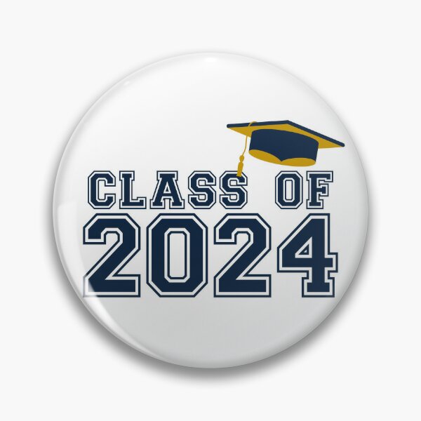 Class of 2024 Graduation Cap Pin