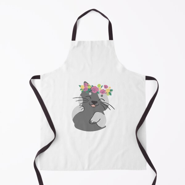 Item preview, Cat wearing a flower crown designed and sold by FallenFeline.