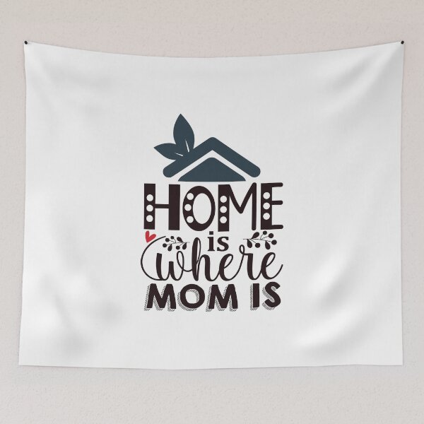 Item preview, Home Is Where Mom Is - Happy Mothers Day Gifts designed and sold by The Full Cart.