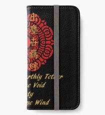 Lass deinen irdischen Faden ziehen - Die Legende von Korra iPhone Flip-Case/Hülle/Klebefolie
