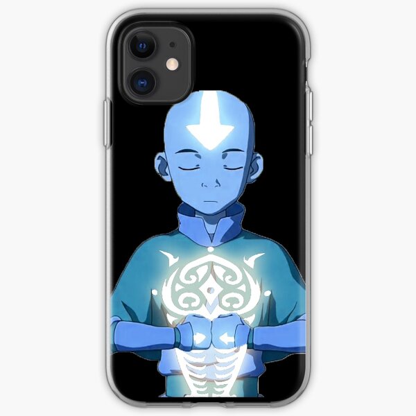 Aang's Avatar State with Raava iPhone Soft Case