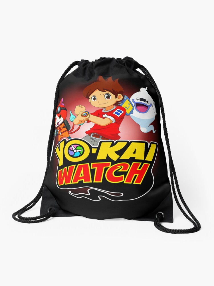 yokai-watch Drawstring Bag by Esadamara