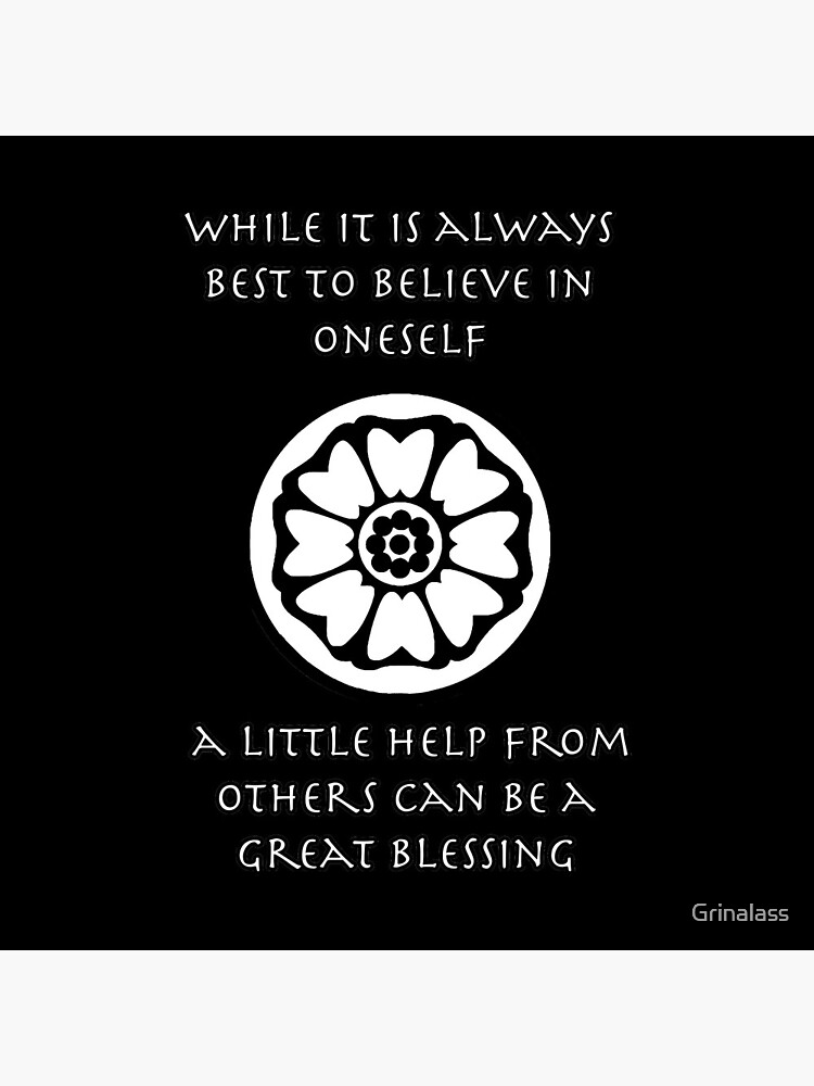 A Little Help From Others Can Be A Great Blessing - Iroh Quote by Grinalass