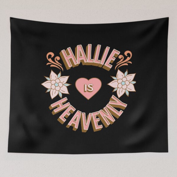 Item preview, Hallie is Heavenly - First Names - Birthday Gifts - Alliteration Fans designed and sold by epicthoughts.