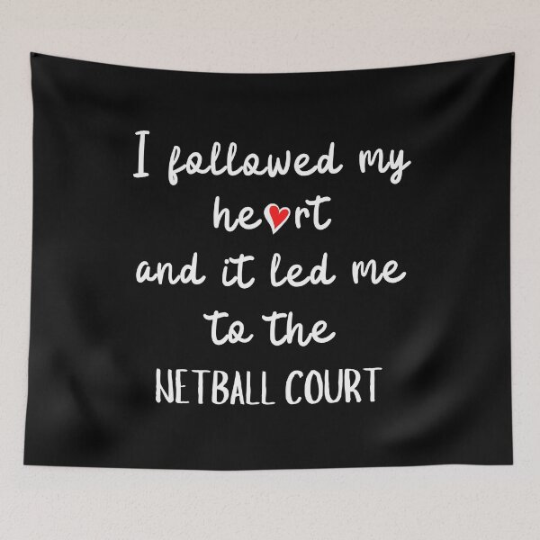 Item preview, I followed my heart and it led me to the netball court designed and sold by TheGreenGoat.