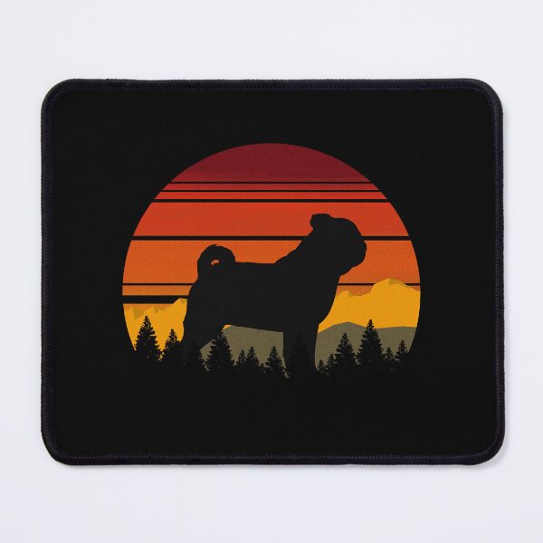 Item preview, Country Yellowstone Sky Pug Dog Gift  designed and sold by Guarddogdrive.