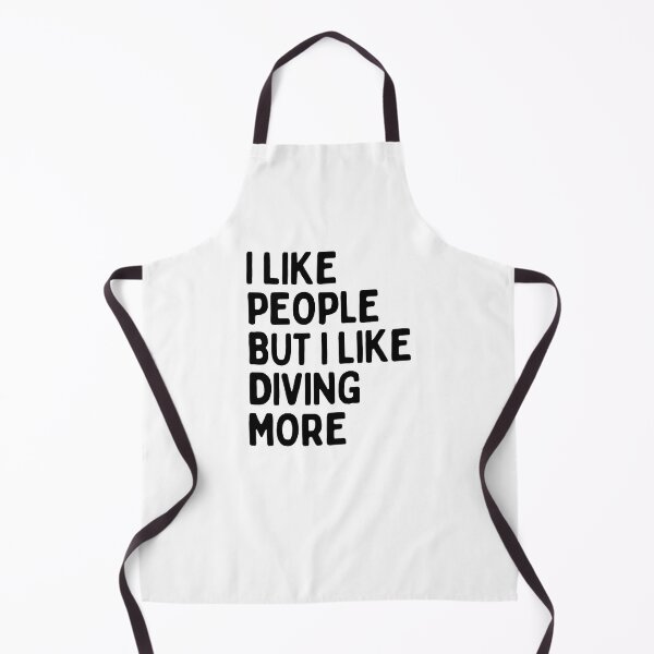 Item preview, I like people BUT I like diving more designed and sold by TheGreenGoat.
