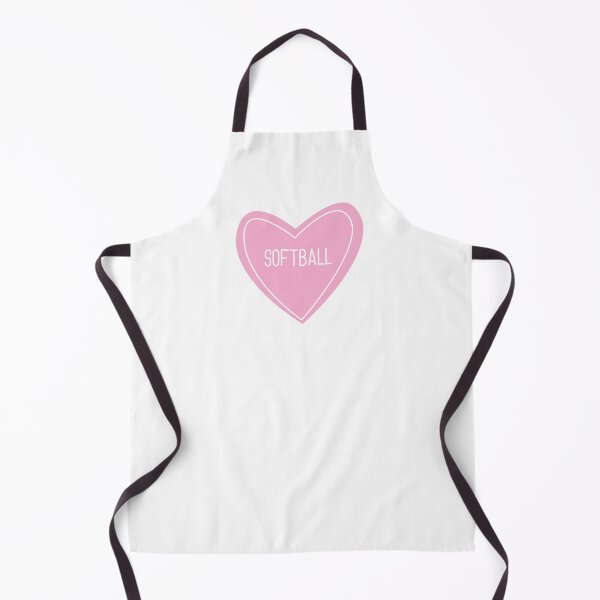 Item preview, I Heart Softball designed and sold by teesaurus.