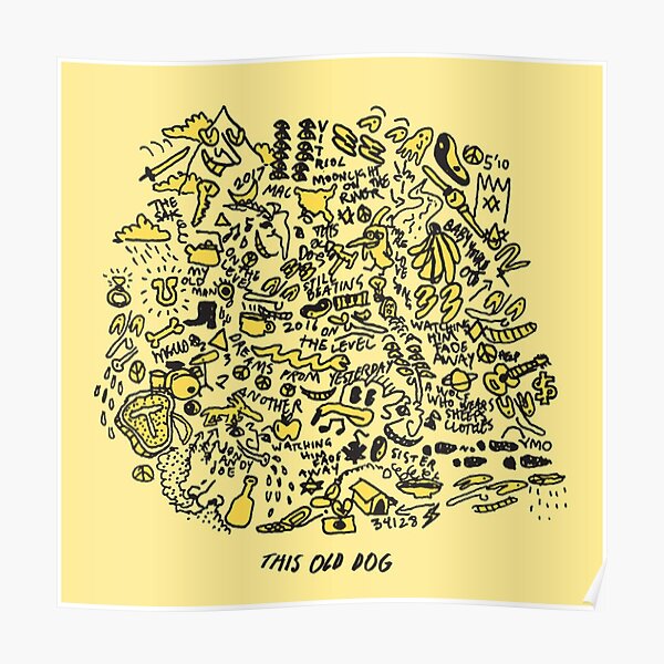 Mac DeMarco 'This Old Dog' Album Poster