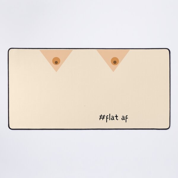 Item preview, Flat af, flataf, small boobs designed and sold by FairyOfCherries.