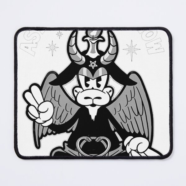 Artikelvorschau, Wie oben so unten Retro Cartoon Baphomet Schwarze Magie Handwerk Atheist Satan Occult Satanische Ziege Luzifer entworfen und verkauft von Reign Of Darkness.