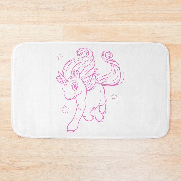 Aperçu de l'œuvre Licorne rose créée et vendue par DoodlesnPoodles.
